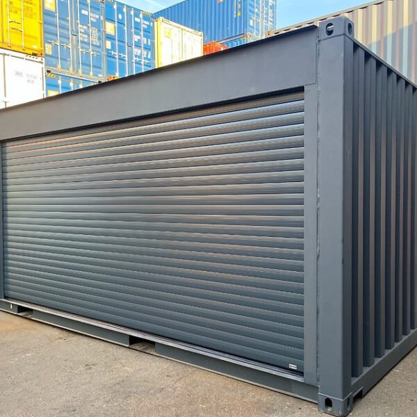 Conteneur Maritime 20 pieds Stand de Vente avec Volet Roulant IICL6
